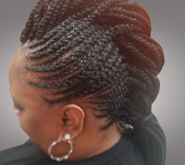 Mohawk Cornrows