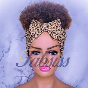 Premium Cheetah 2in1 Wrap Wig |FS200