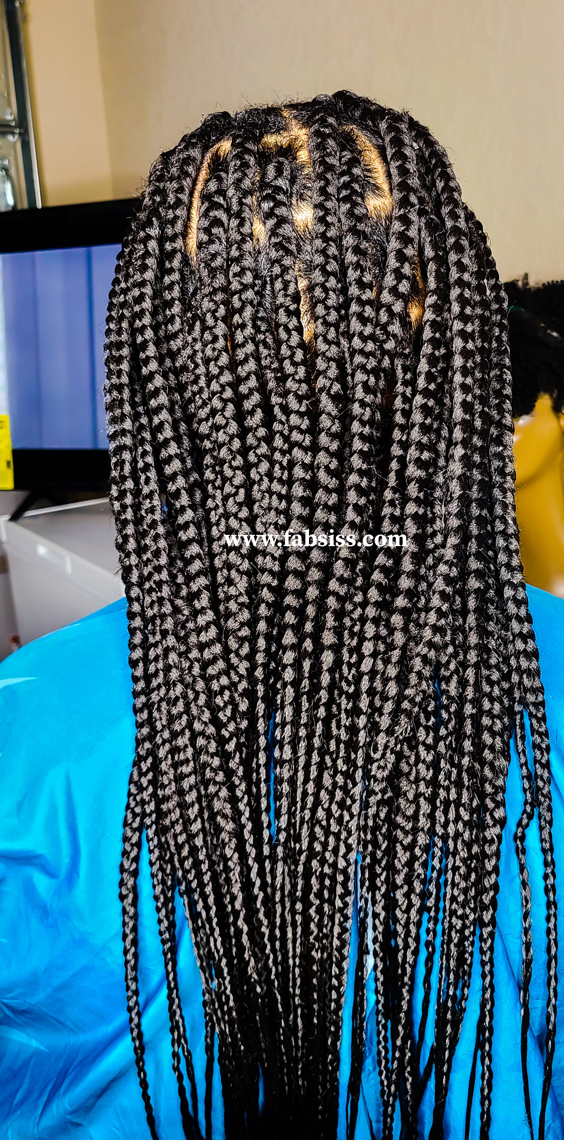 Medium Box Braids