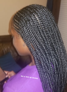 Layers Cornrows/Tribal Braids